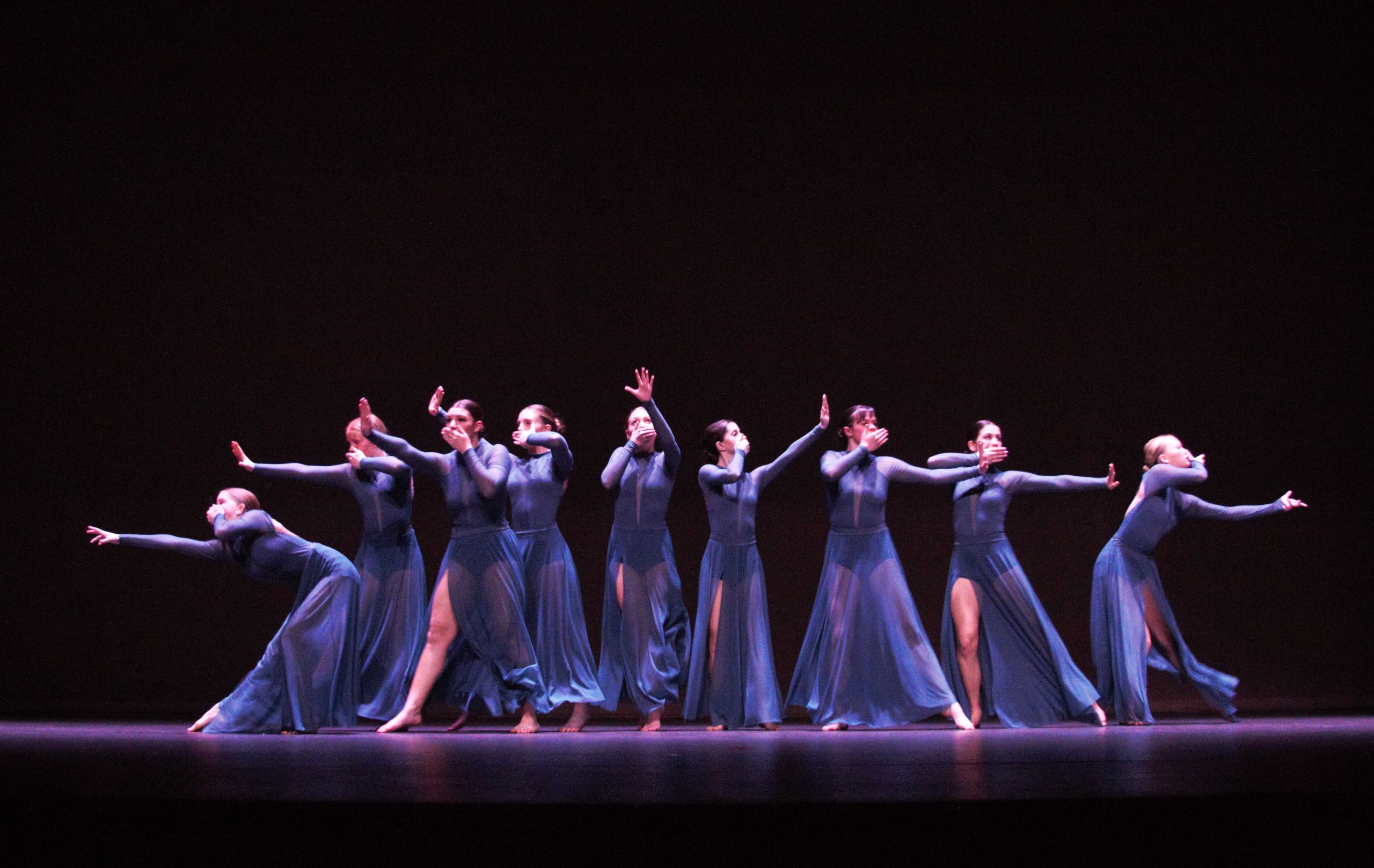 Contemporary dance performance by Southern Oregon Dance Center